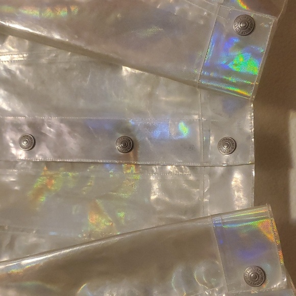 Levi's Original Pride Clear Vinyl Type III Trucker Jacket - Picture 8 of 12